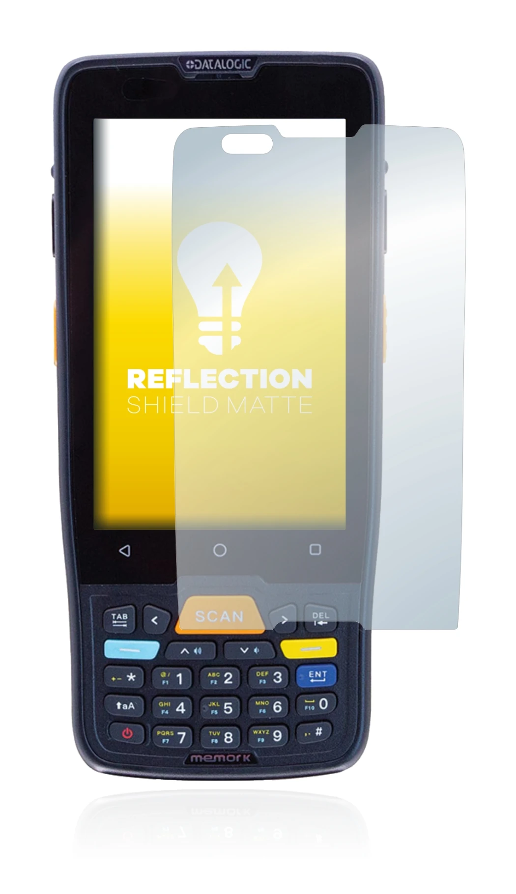 Imagen del dispositivo Datalogic Memor K con una amplia variedad de protectores de pantalla.