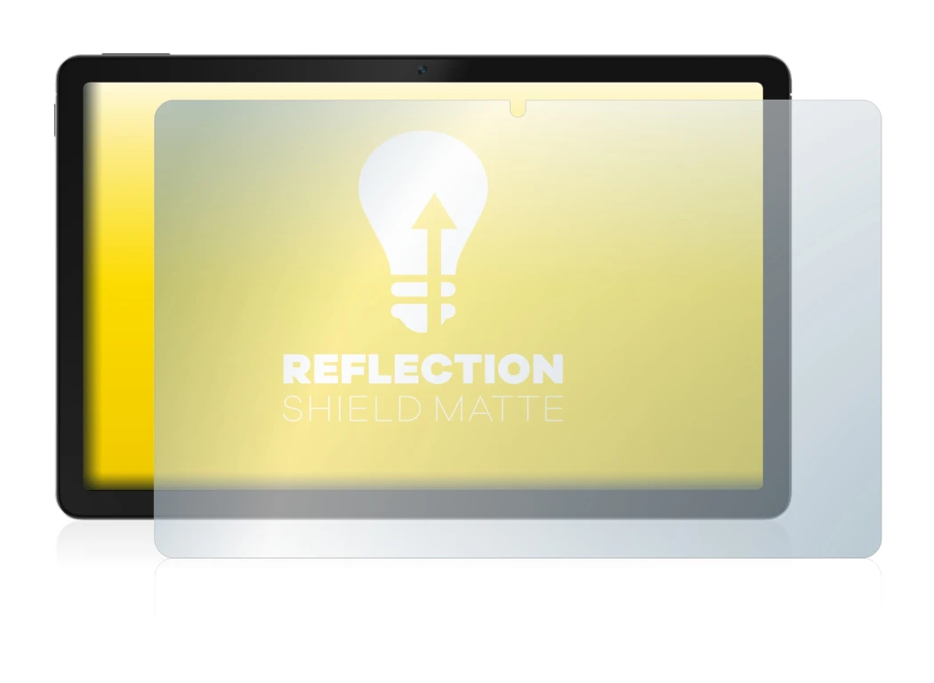 Imagen del dispositivo realme Pad con una amplia variedad de protectores de pantalla.