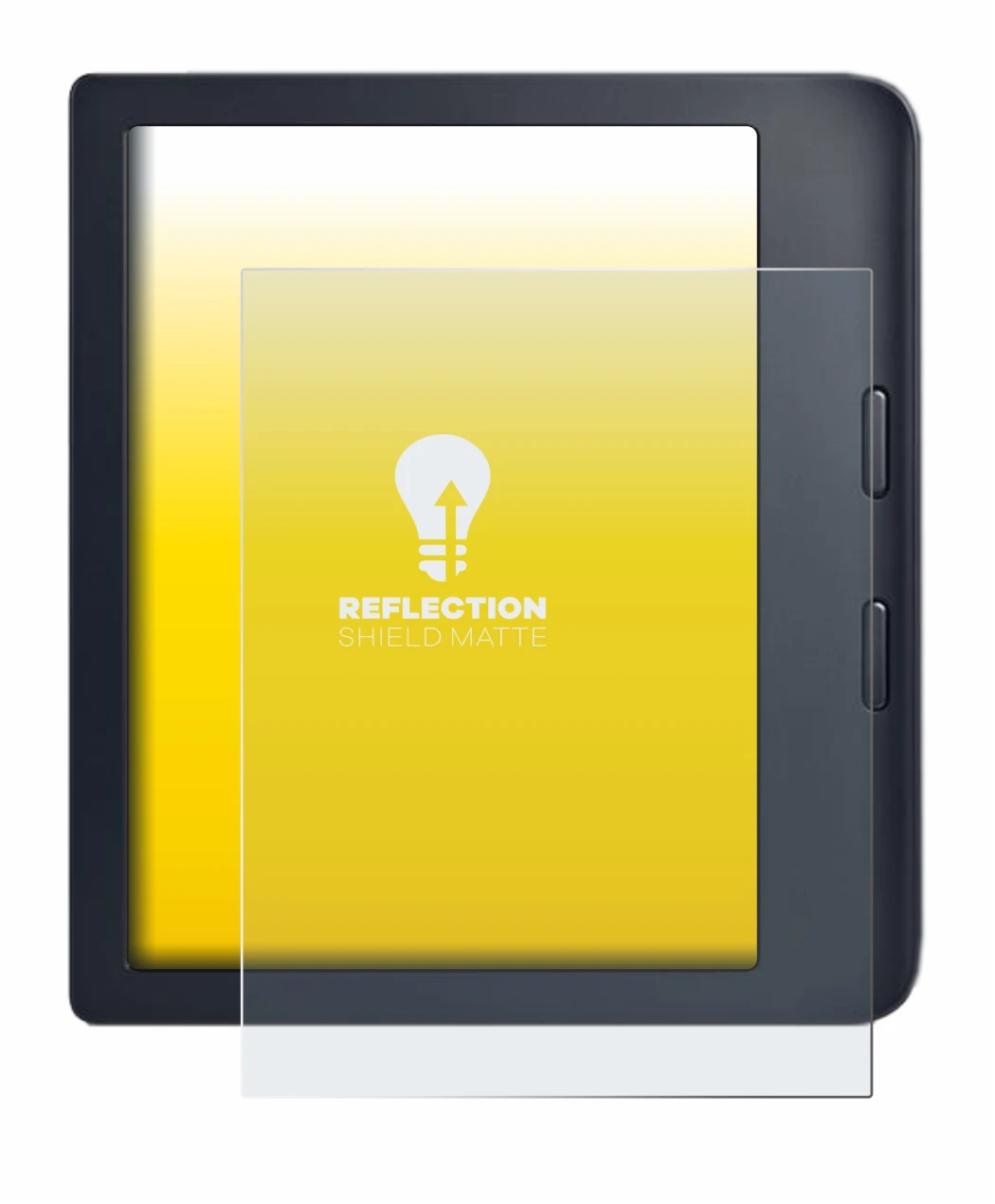 Imagen del dispositivo Kobo Libra 2 con una amplia variedad de protectores de pantalla.