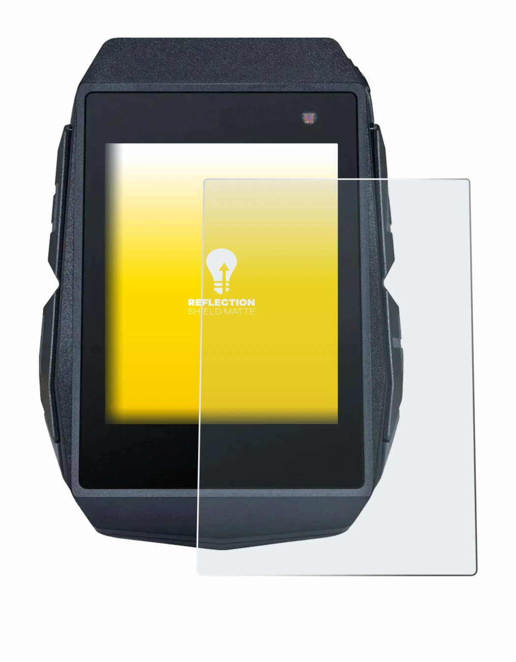 Imagen del dispositivo Sigma ROX 11.1 Evo con una amplia variedad de protectores de pantalla.