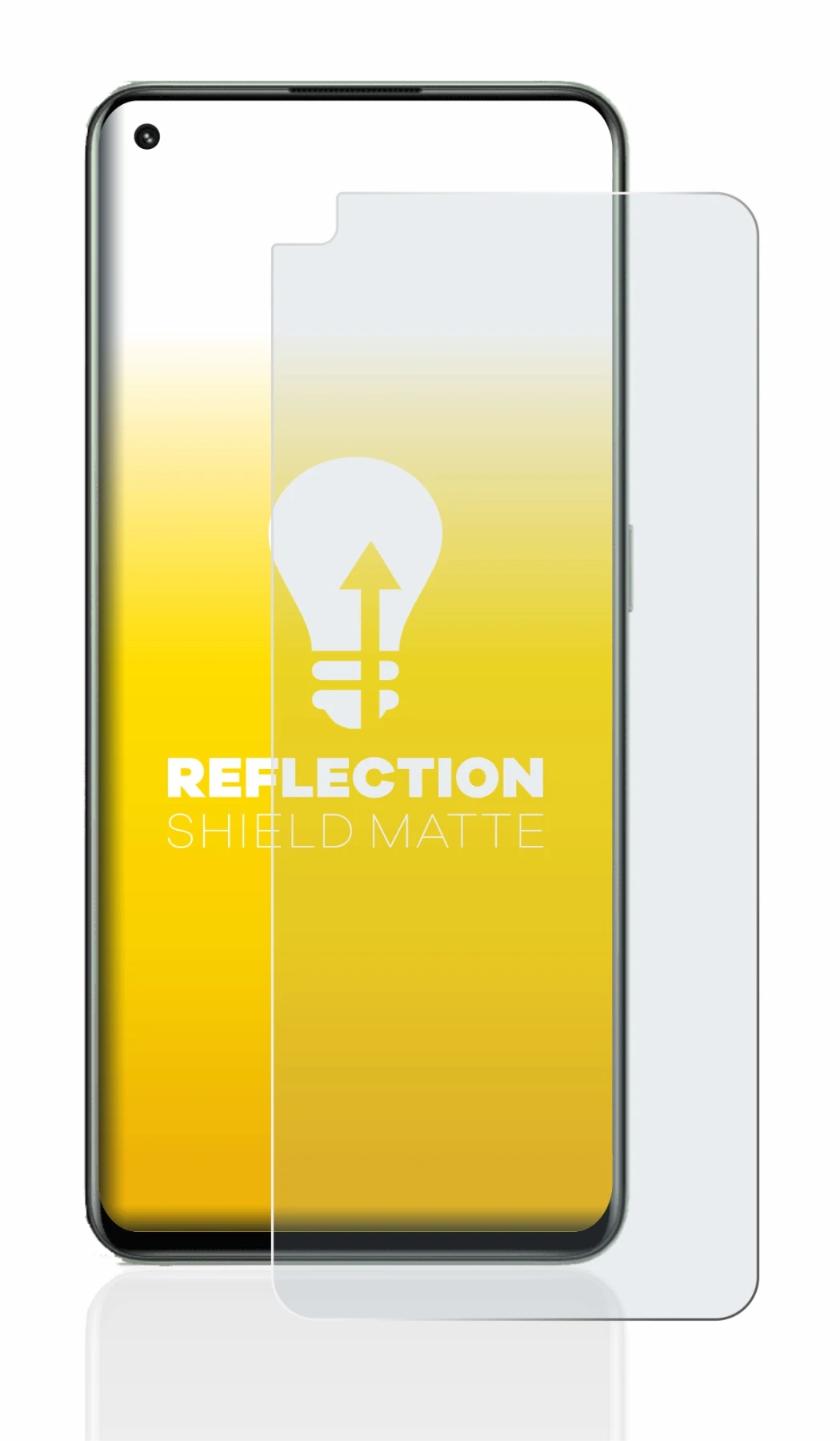 Imagen del dispositivo realme GT 2 Pro con una amplia variedad de protectores de pantalla.