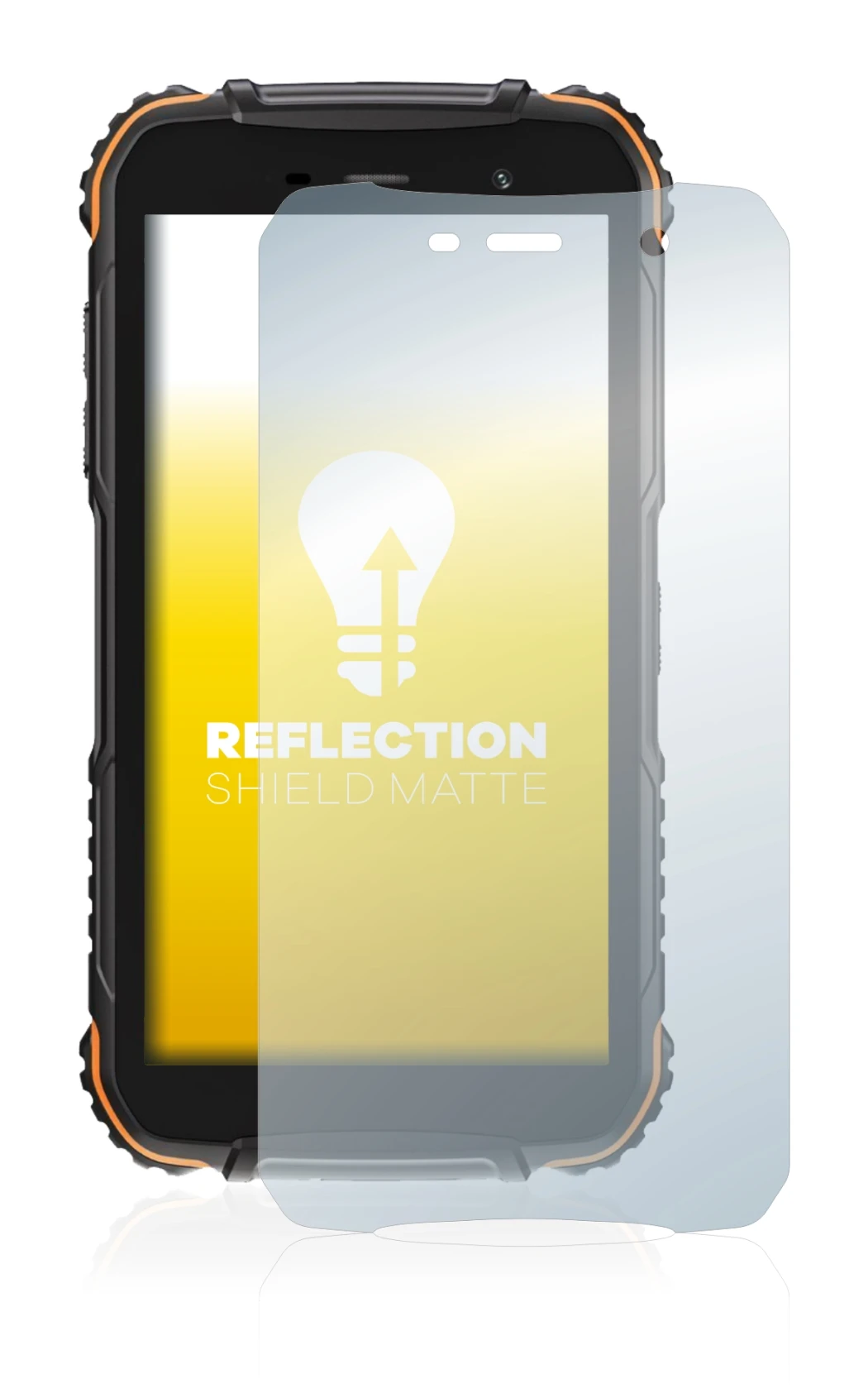 Imagen del dispositivo Doogee S35T con una amplia variedad de protectores de pantalla.