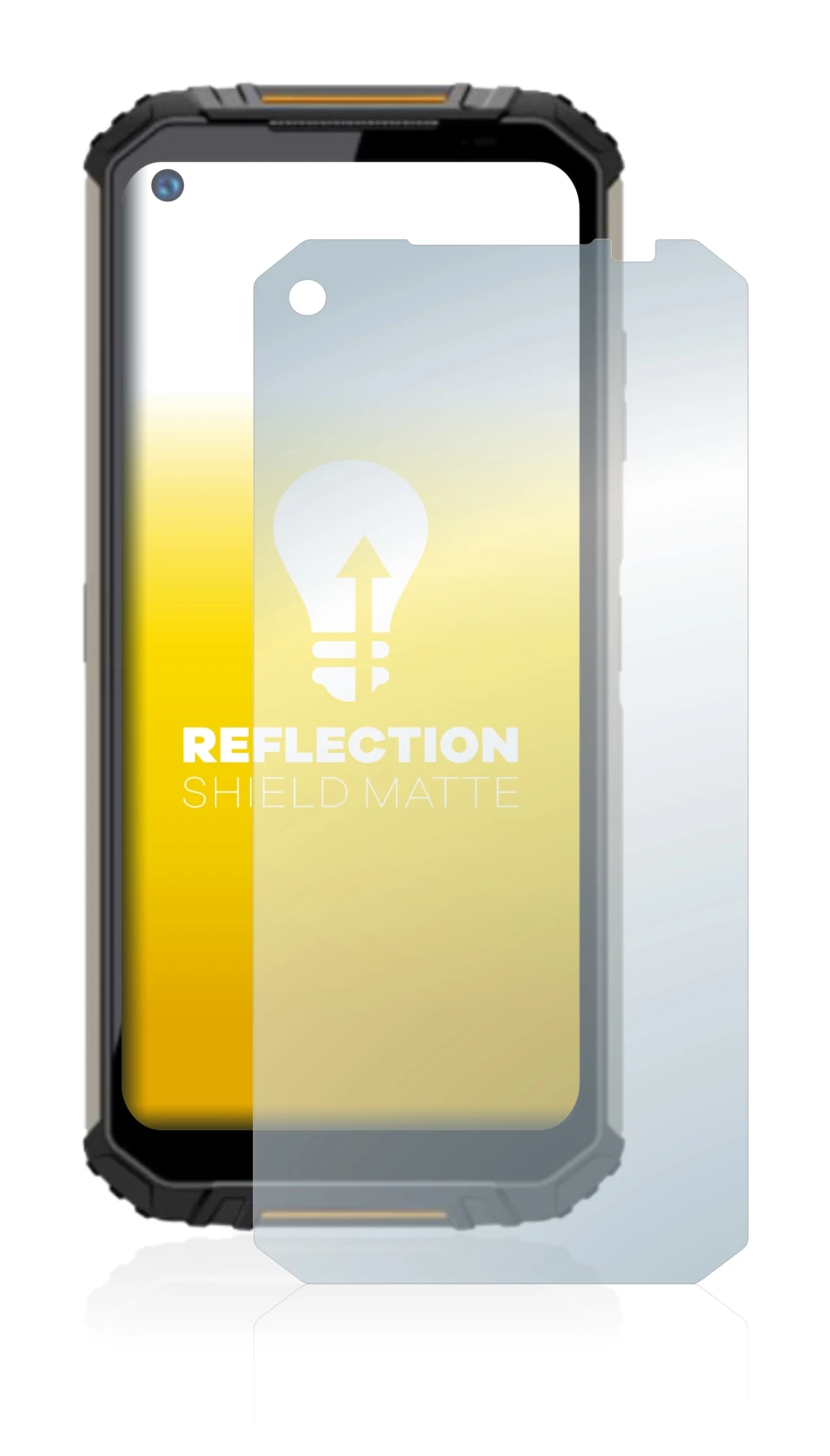 Imagen del dispositivo Oukitel WP16 con una amplia variedad de protectores de pantalla.