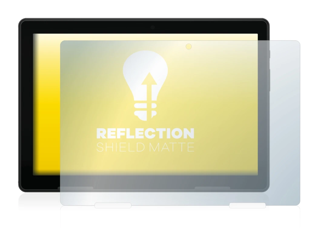 Imagen del dispositivo MEDION Lifetab E10814 con una amplia variedad de protectores de pantalla.