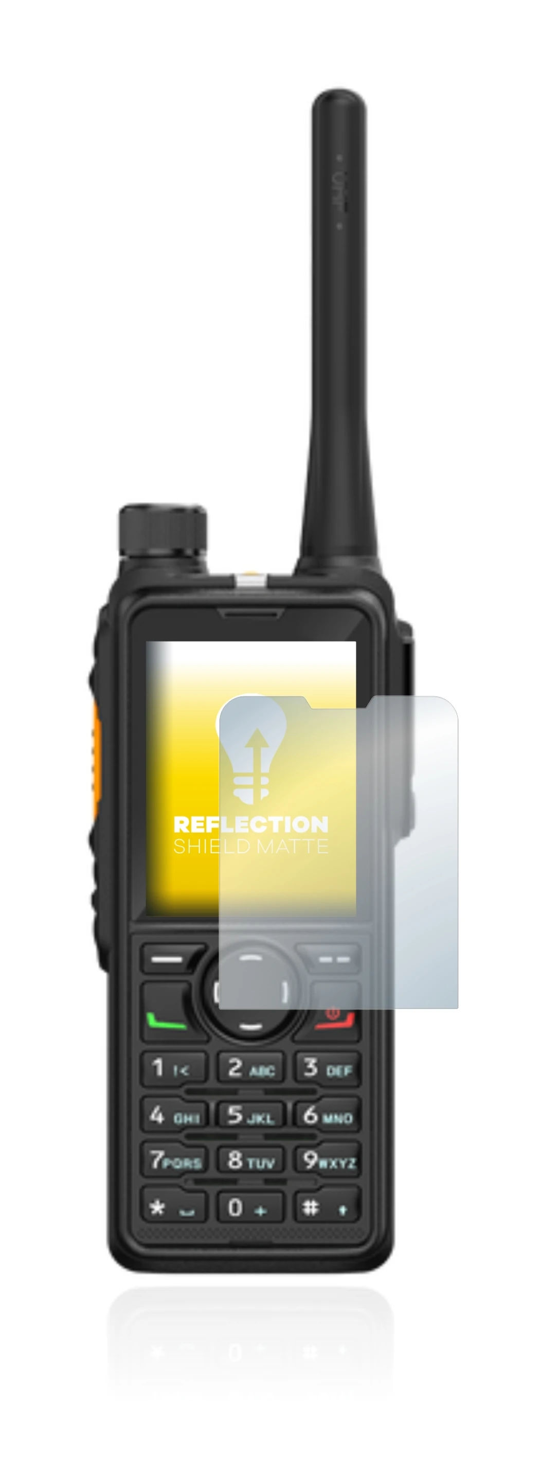 Imagen del dispositivo Hytera HP785 con una amplia variedad de protectores de pantalla.