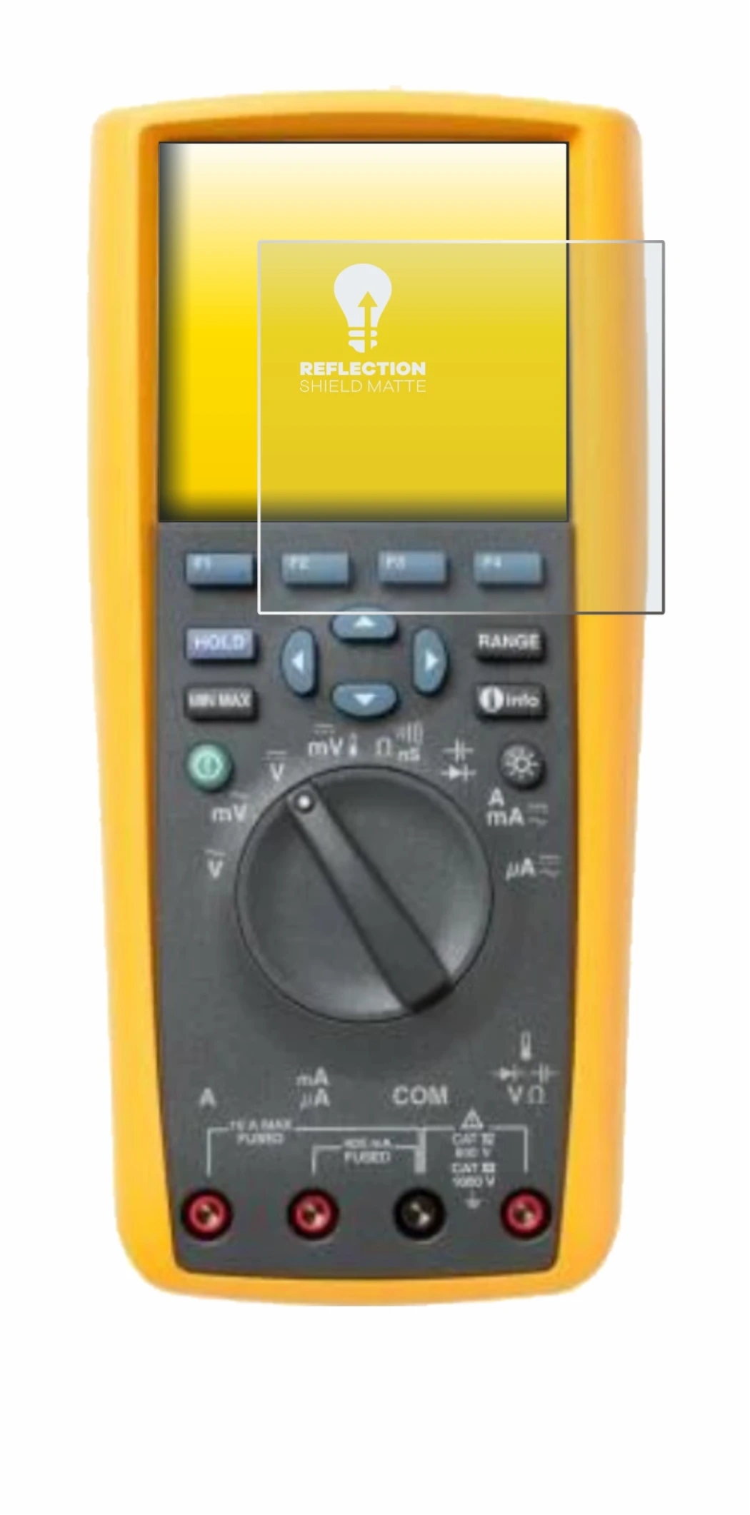 Imagen del dispositivo Fluke 287 con una amplia variedad de protectores de pantalla.