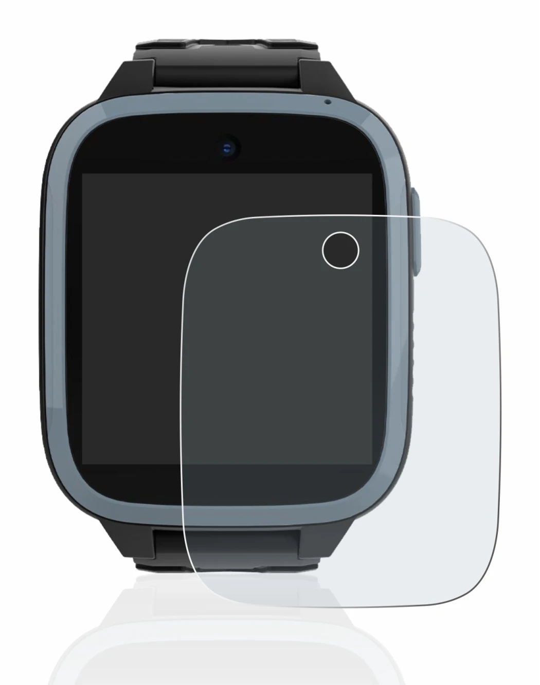 Imagen del dispositivo Xplora XGO3 (1a Gen.) con una amplia variedad de protectores de pantalla.