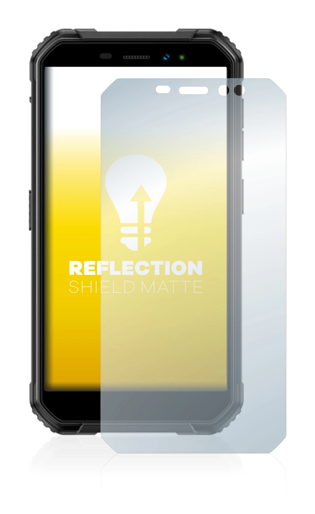 Imagen del dispositivo Ulefone Armor X6 Pro con una amplia variedad de protectores de pantalla.