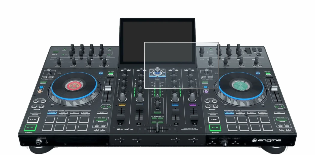Imagen del dispositivo Denon DJ Prime 4 con una amplia variedad de protectores de pantalla.