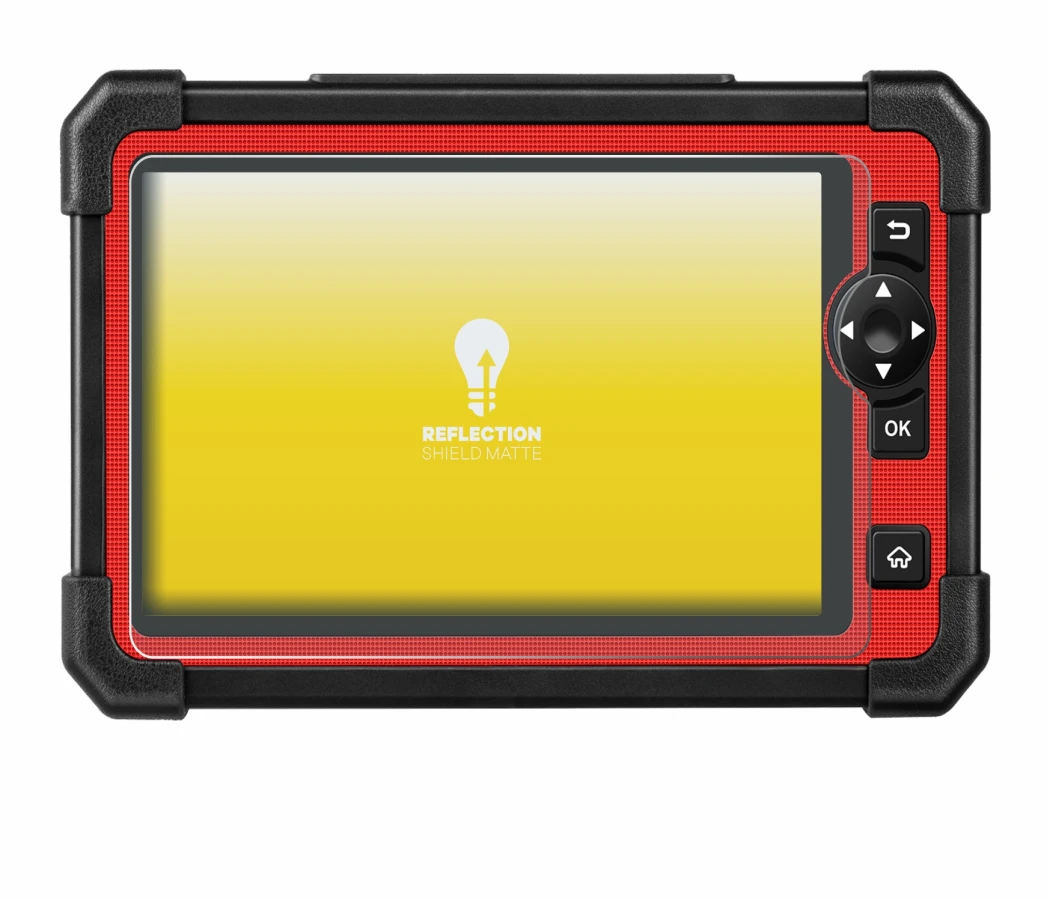 Imagen del dispositivo Launch X-431 CRP919E con una amplia variedad de protectores de pantalla.