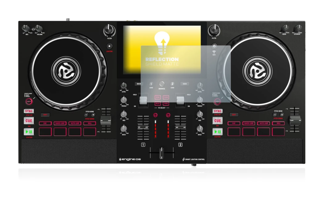 Imagen del dispositivo Numark Mixstream Pro con una amplia variedad de protectores de pantalla.