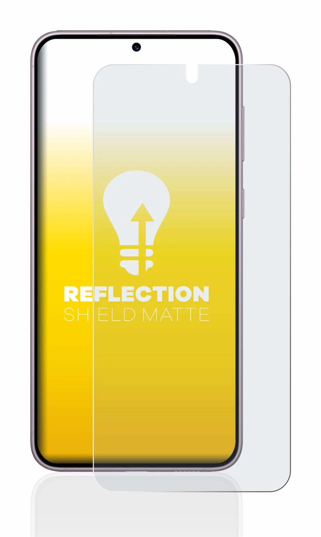 Imagen del dispositivo Samsung Galaxy S23 con una amplia variedad de protectores de pantalla.