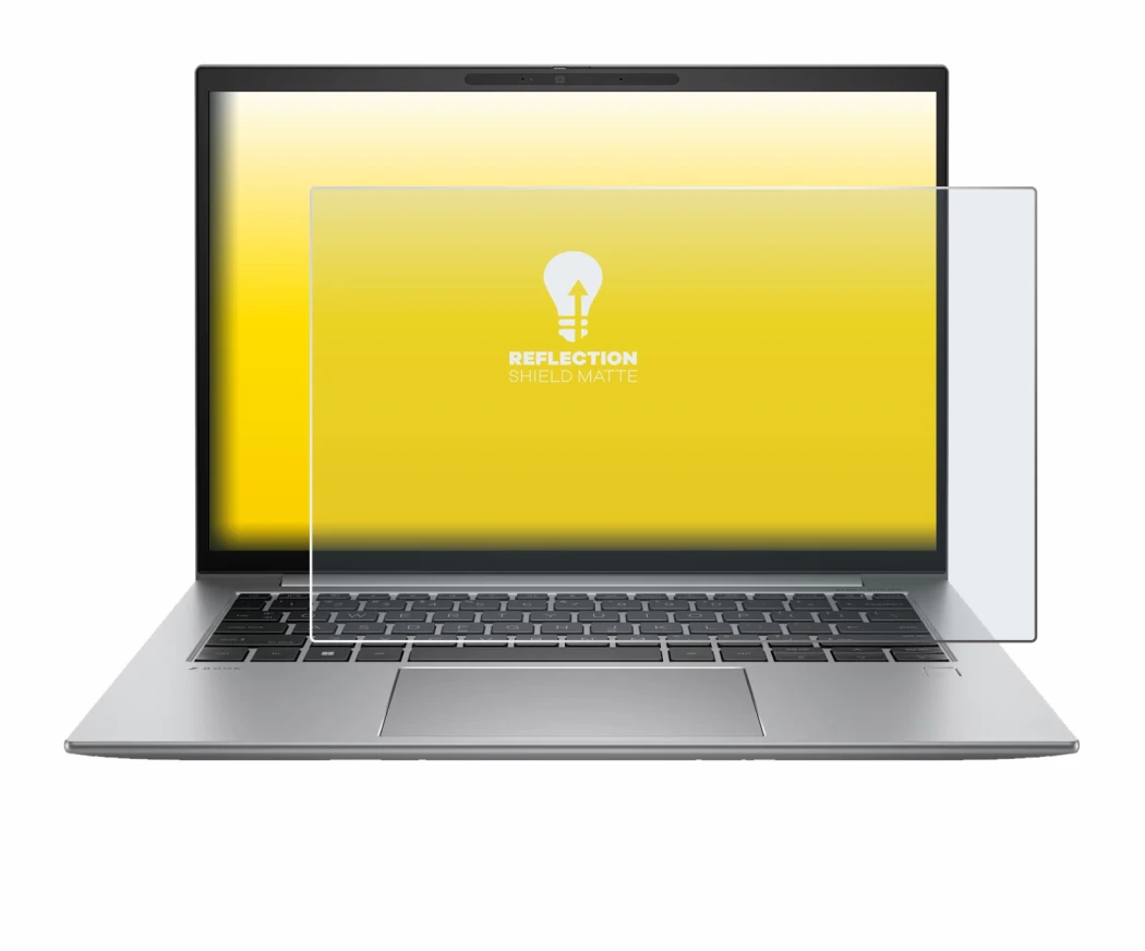 Imagen del dispositivo HP Zbook Firefly 14 G9 con una amplia variedad de protectores de pantalla.