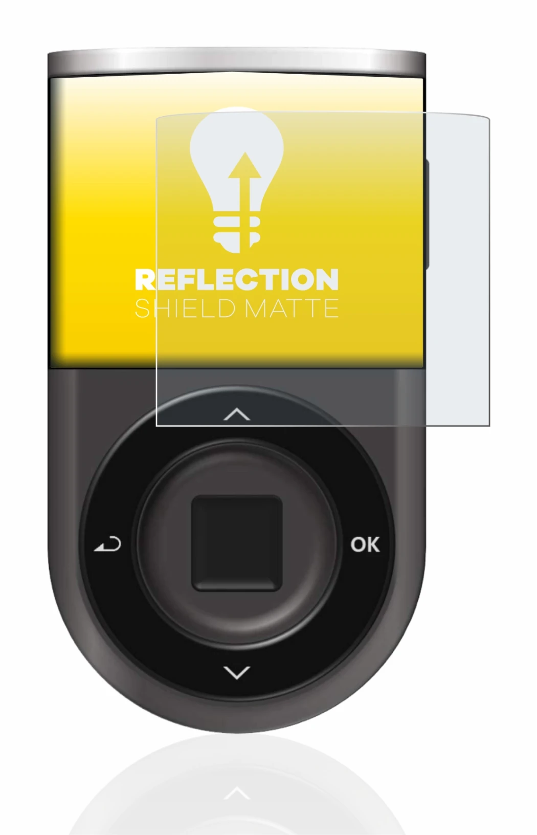 Imagen del dispositivo D’CENT Biometric Wallet con una amplia variedad de protectores de pantalla.