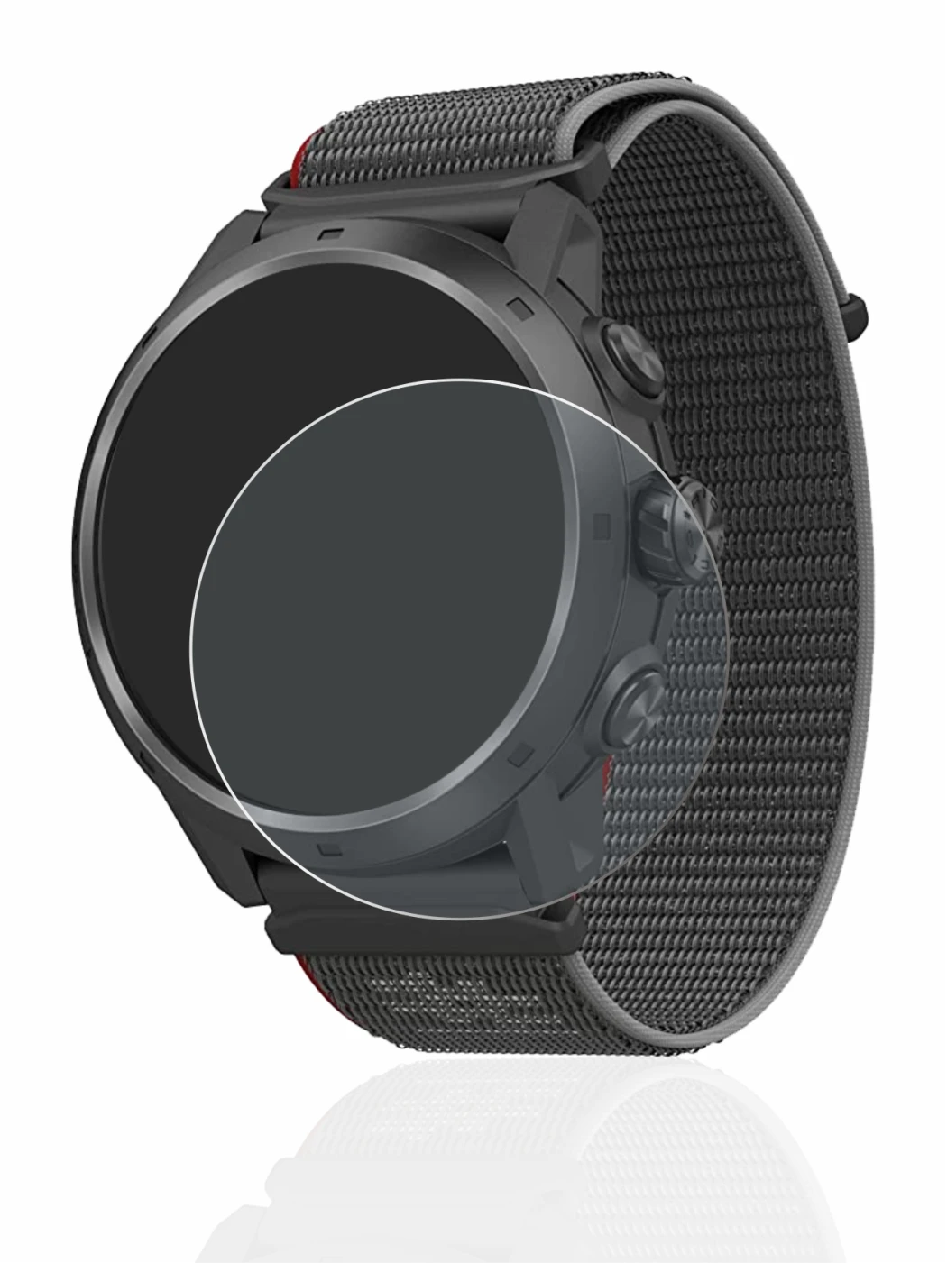 Imagen del dispositivo Coros Apex 2 Pro con una amplia variedad de protectores de pantalla.