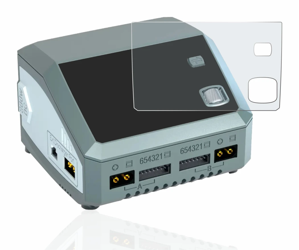 Imagen del dispositivo SkyRc D200 neo con una amplia variedad de protectores de pantalla.