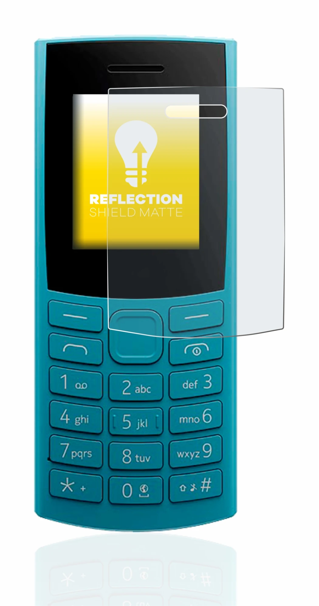 Imagen del dispositivo Nokia 105 4G (2023) con una amplia variedad de protectores de pantalla.