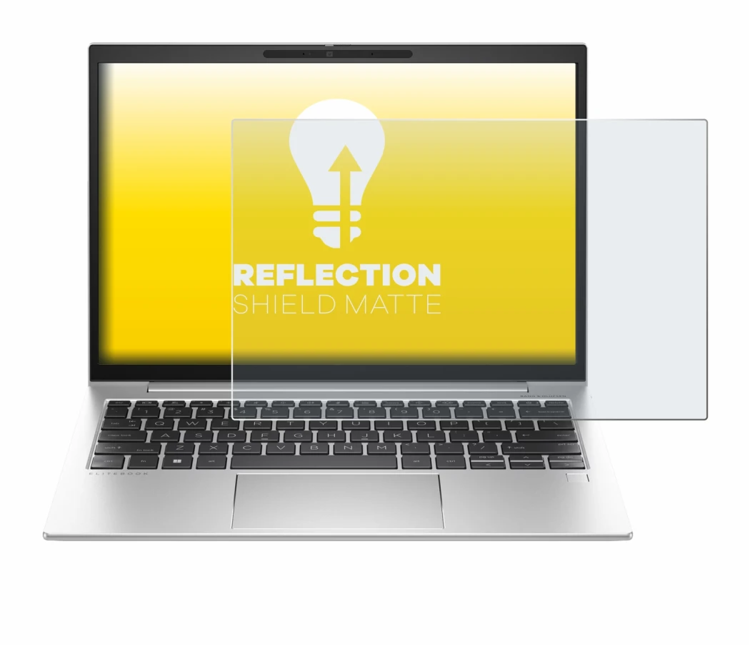 Imagen del dispositivo HP EliteBook 835 G10 con una amplia variedad de protectores de pantalla.