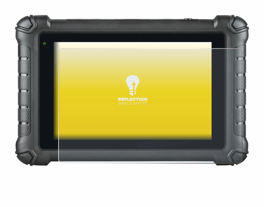 Imagen del dispositivo Autel MaxiDAS DS900 con una amplia variedad de protectores de pantalla.