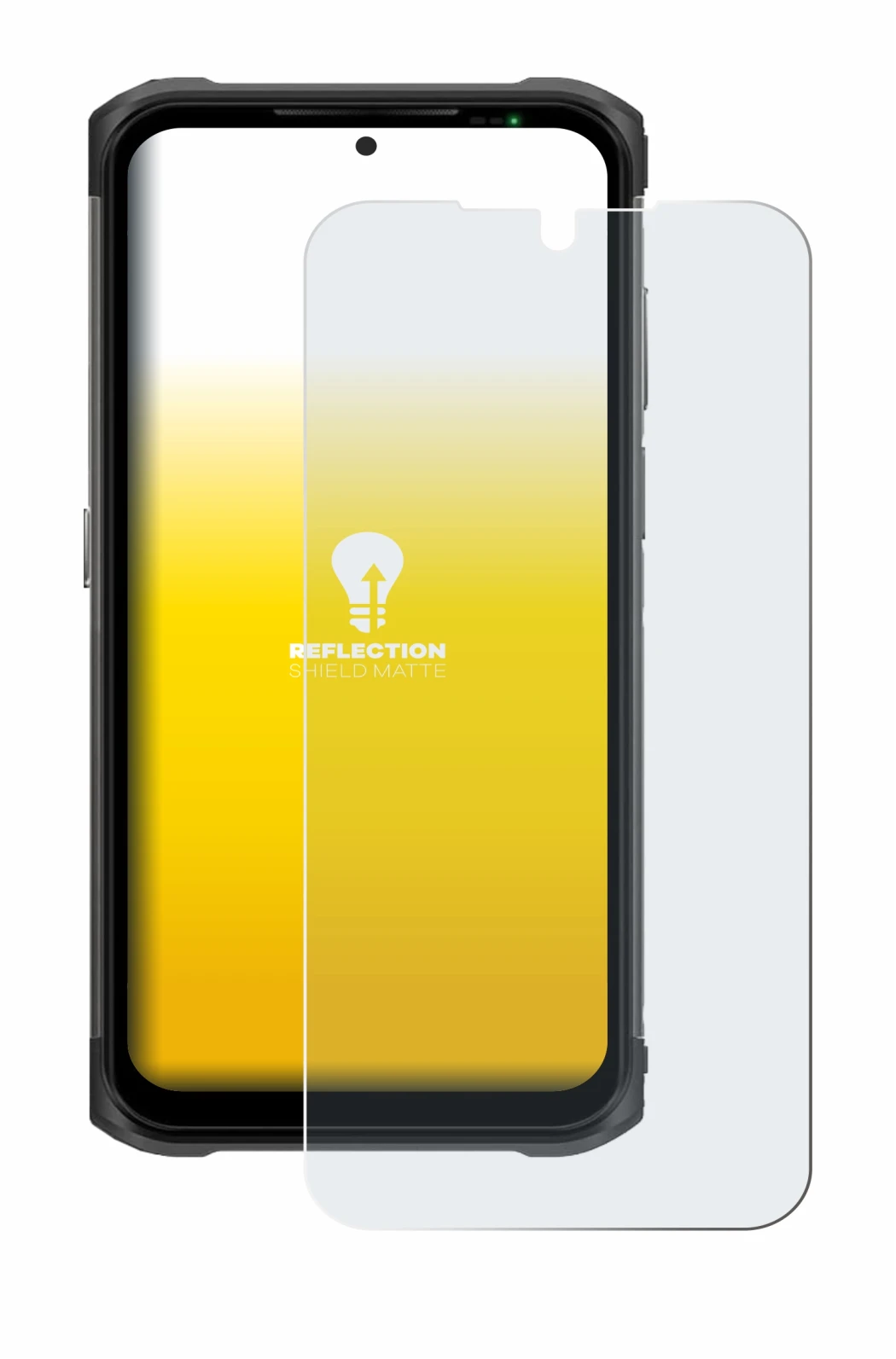 Imagen del dispositivo Ulefone Armor 12S con una amplia variedad de protectores de pantalla.