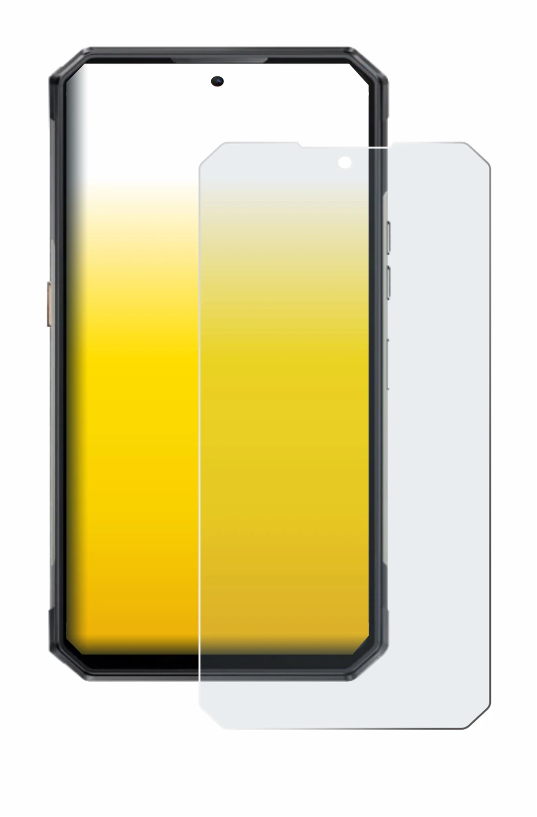 Imagen del dispositivo Oukitel WP30 Pro con una amplia variedad de protectores de pantalla.