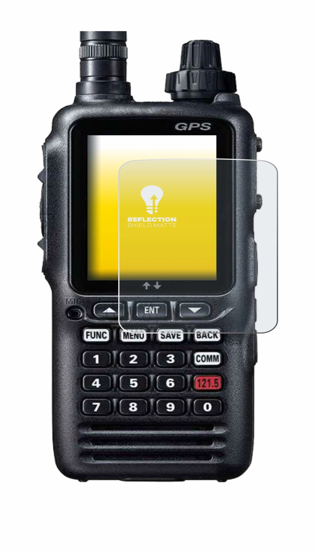 Imagen del dispositivo Yaesu FTA-850L con una amplia variedad de protectores de pantalla.