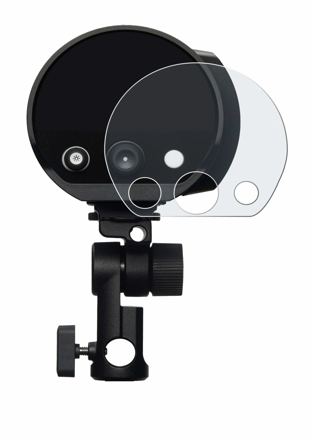 Imagen del dispositivo Profoto B10X con una amplia variedad de protectores de pantalla.
