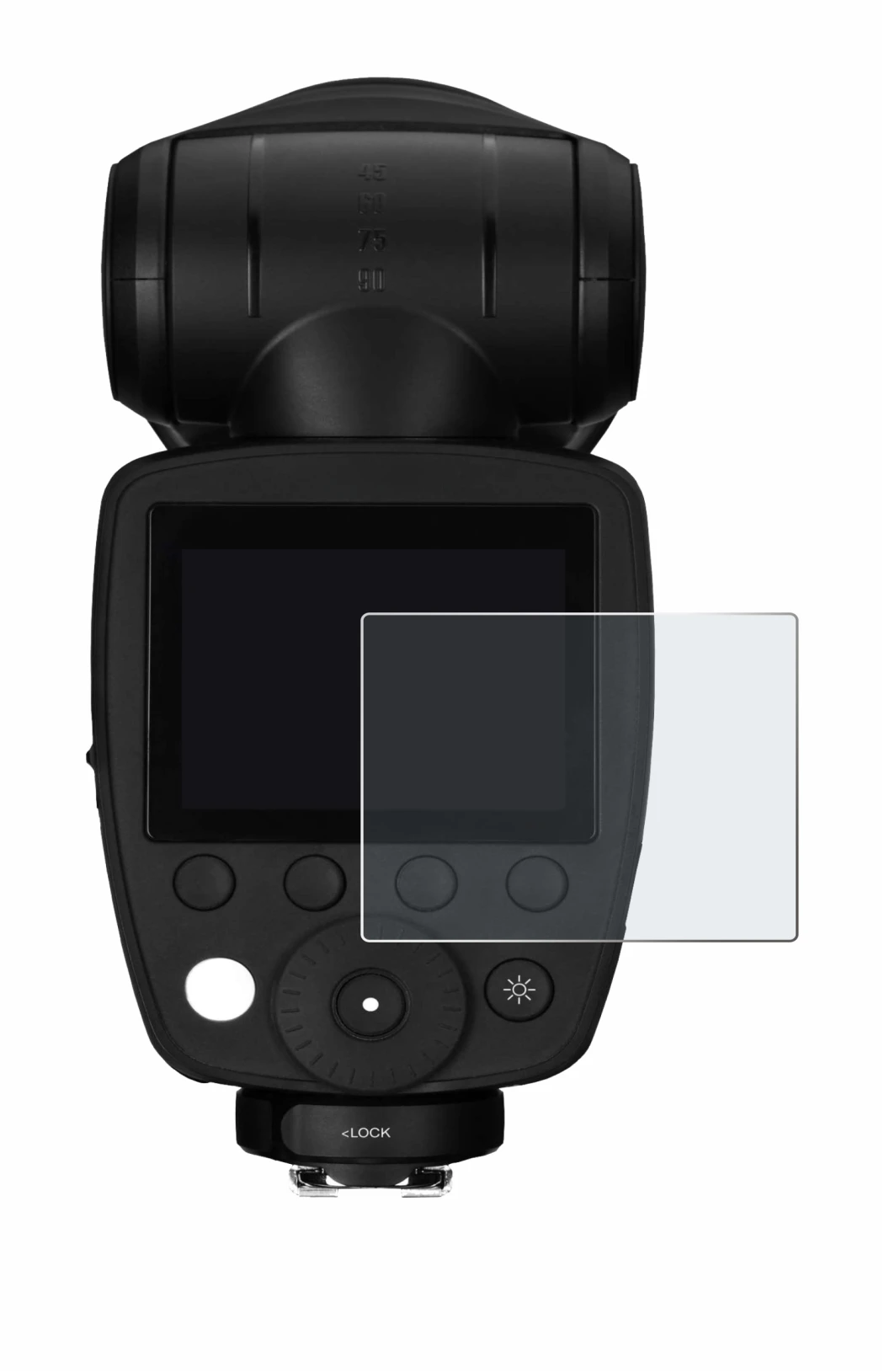 Imagen del dispositivo Profoto A10 con una amplia variedad de protectores de pantalla.
