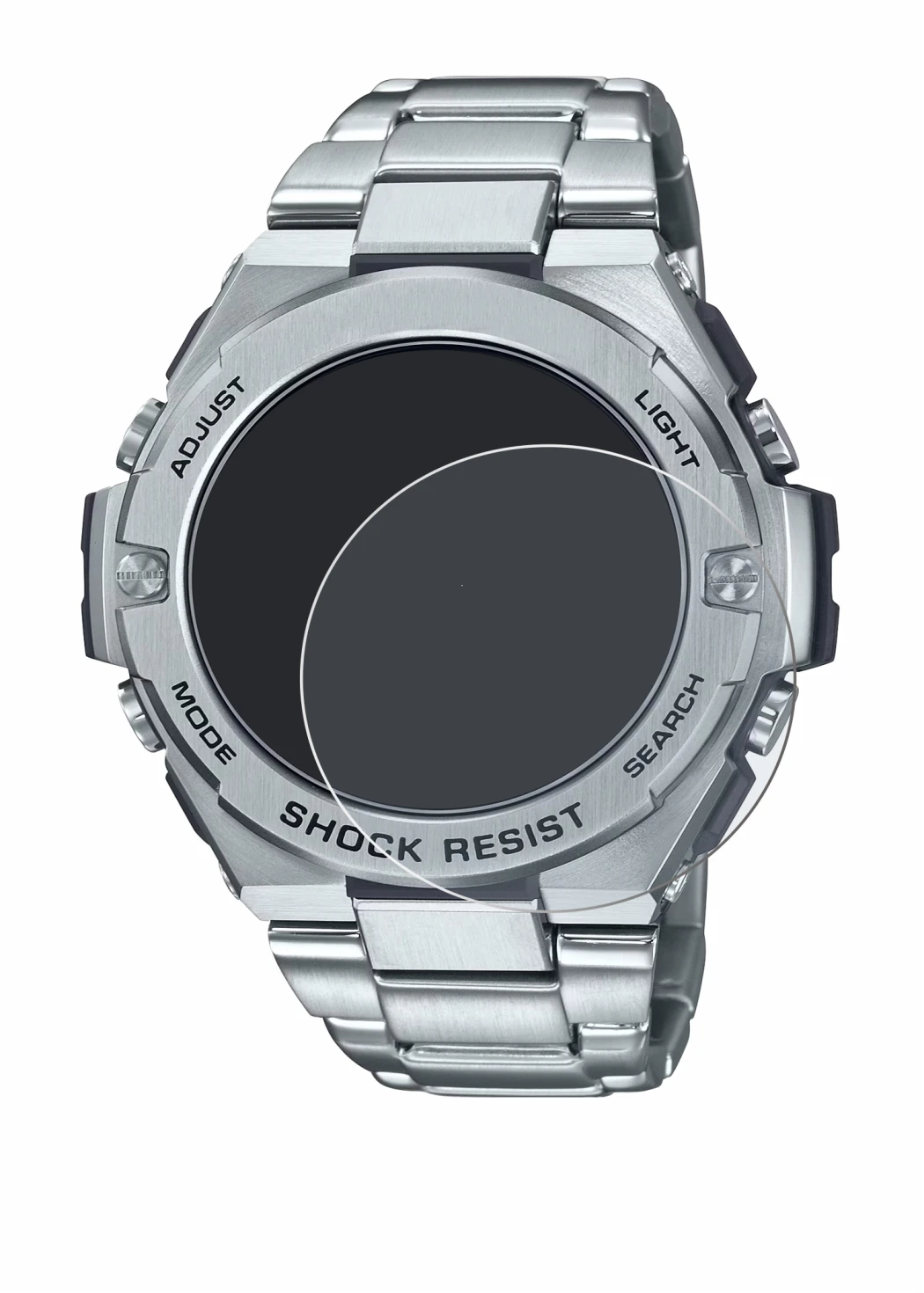 Imagen del dispositivo Casio G-Shock GST-B500D-1A con una amplia variedad de protectores de pantalla.