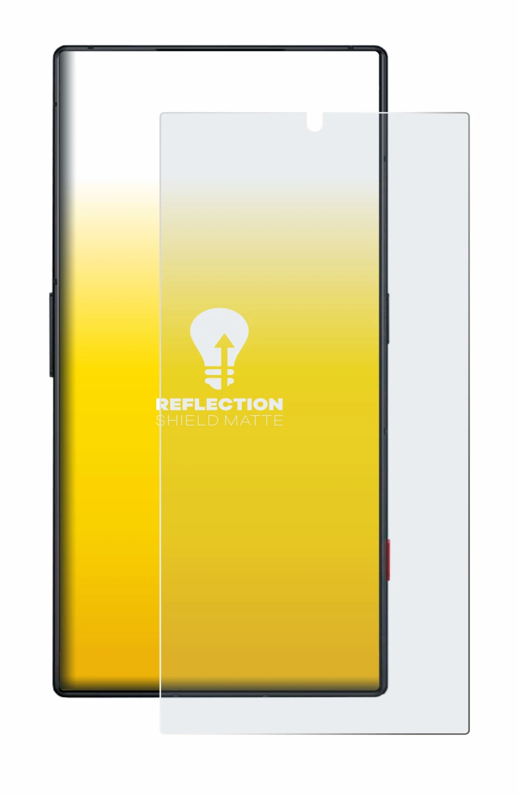 Imagen del dispositivo ZTE Nubia Red Magic 8 Pro con una amplia variedad de protectores de pantalla.