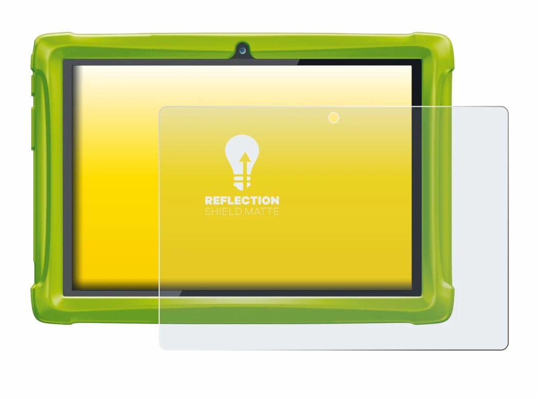 Imagen del dispositivo Clementoni Clempad 10 con una amplia variedad de protectores de pantalla.