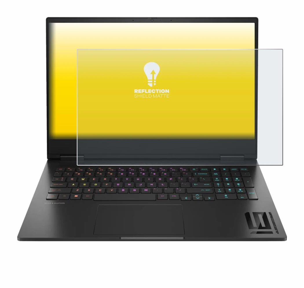 Imagen del dispositivo HP Omen 16 2024 con una amplia variedad de protectores de pantalla.