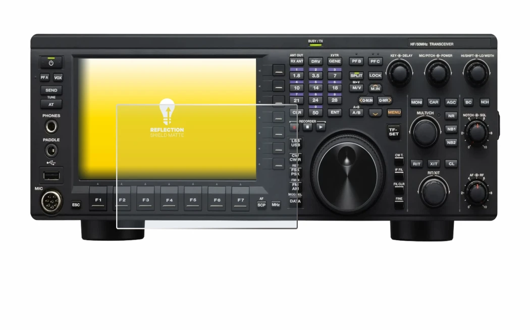 Imagen del dispositivo Kenwood TS-890S con una amplia variedad de protectores de pantalla.