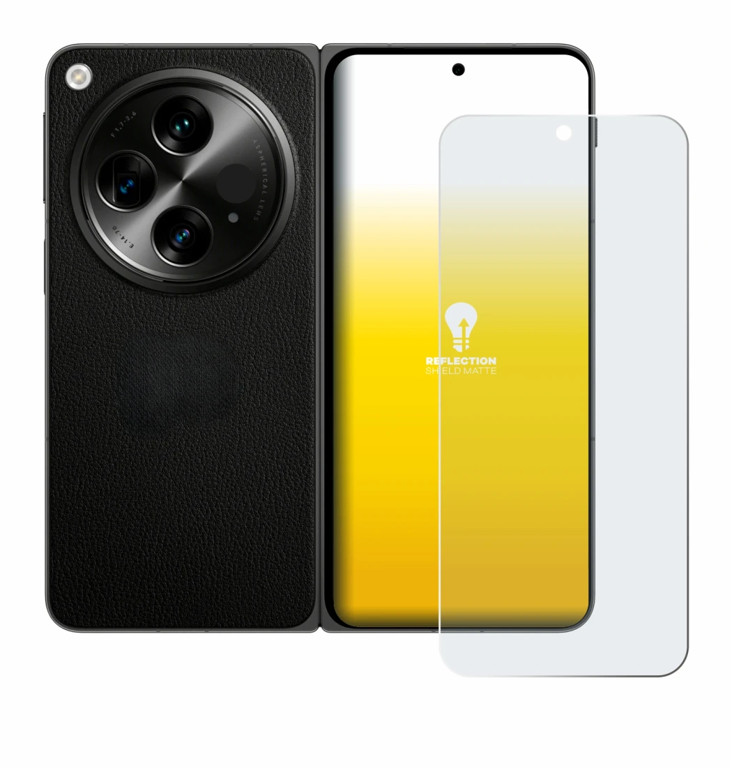 Imagen del dispositivo OnePlus Open (case-friendly) con una amplia variedad de protectores de pantalla.