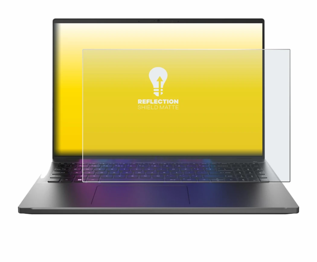 Imagen del dispositivo Acer Swift Go 16 con una amplia variedad de protectores de pantalla.