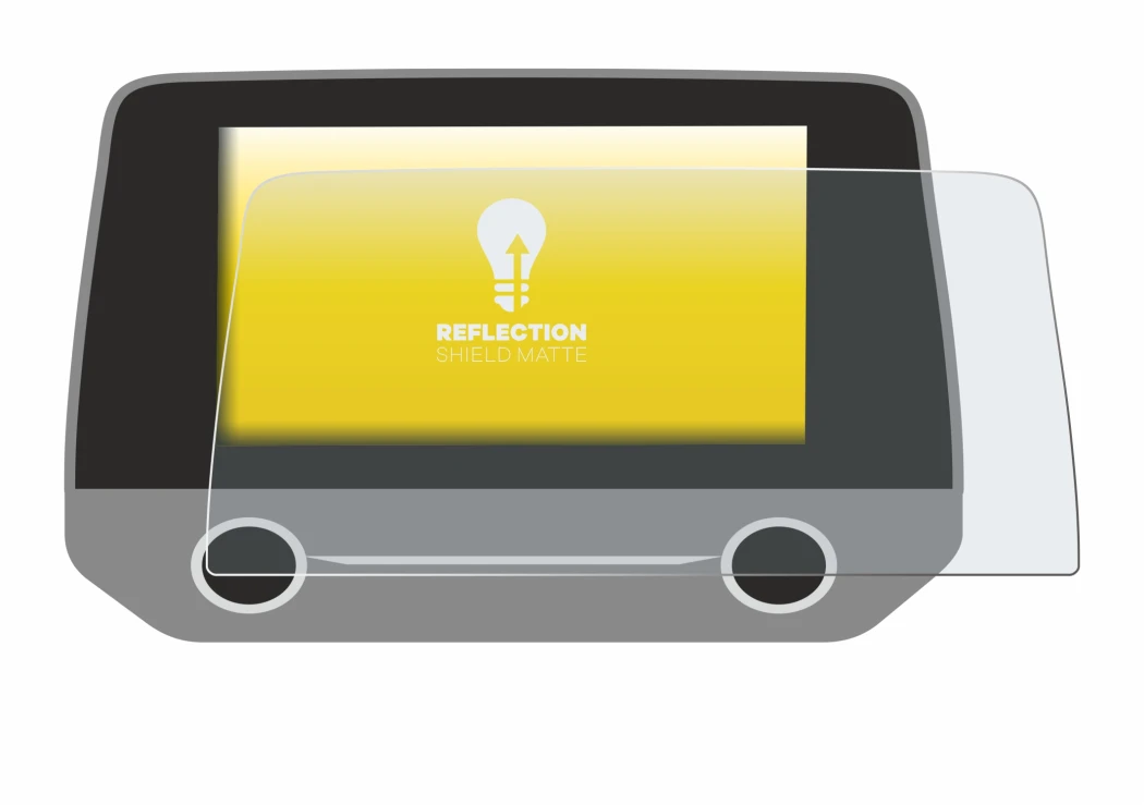 Imagen del dispositivo Ford Focus MK4 Sync 3 con una amplia variedad de protectores de pantalla.