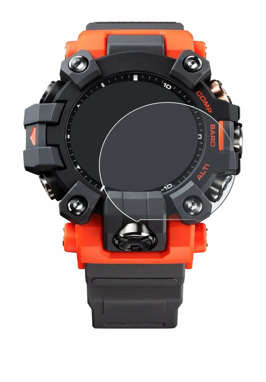 Imagen del dispositivo Casio G-Shock GW-9500 con una amplia variedad de protectores de pantalla.