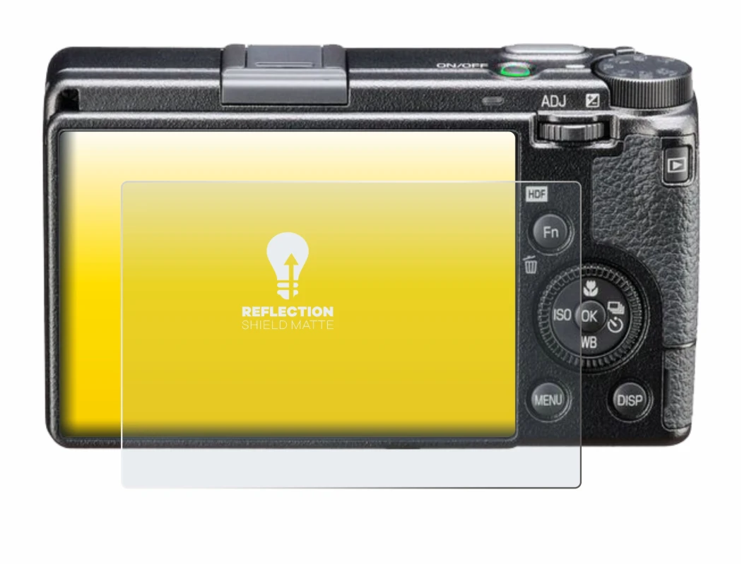 Imagen del dispositivo Ricoh GR III HDF con una amplia variedad de protectores de pantalla.