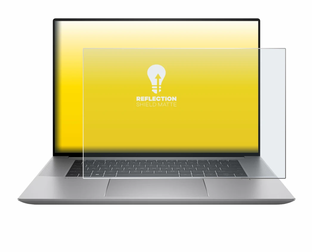 Imagen del dispositivo HP Zbook Studio 16 G10 con una amplia variedad de protectores de pantalla.