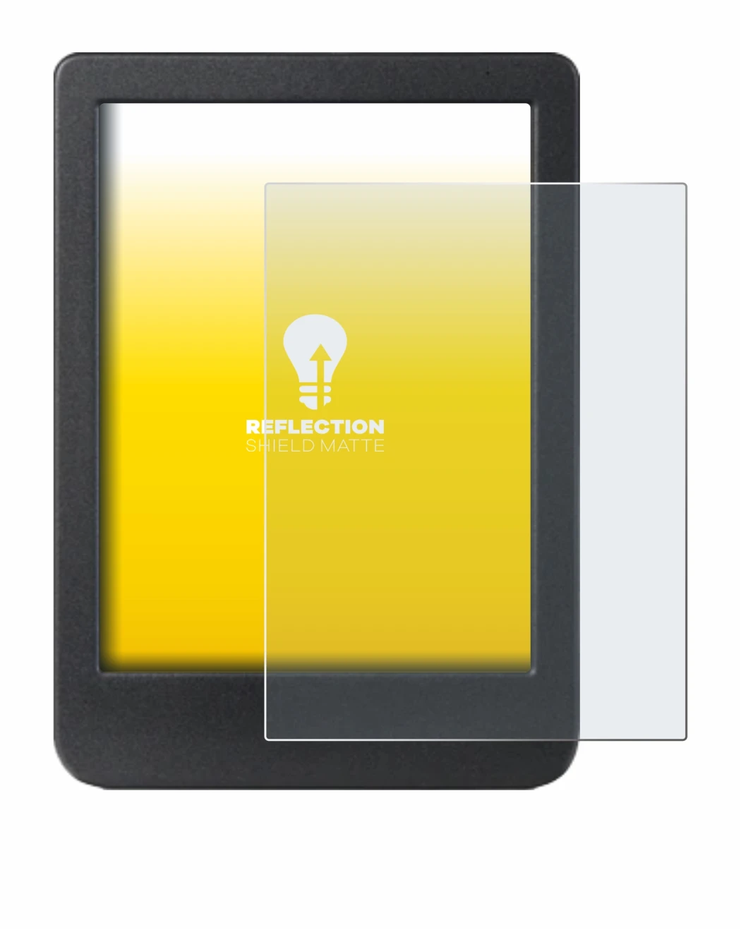 Imagen del dispositivo Kobo Clara BW con una amplia variedad de protectores de pantalla.