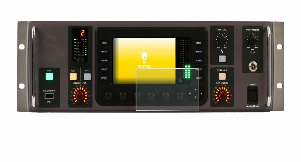 Imagen del dispositivo Behringer X32 Rack con una amplia variedad de protectores de pantalla.