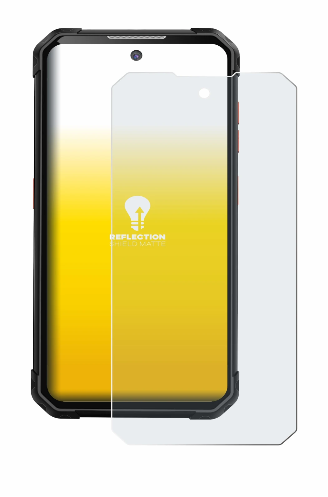 Imagen del dispositivo iiiF150 B2 con una amplia variedad de protectores de pantalla.