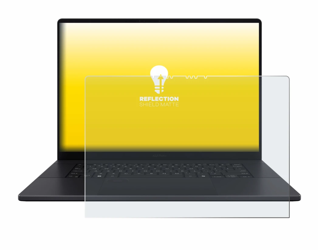 Imagen del dispositivo ASUS ProArt P16 con una amplia variedad de protectores de pantalla.