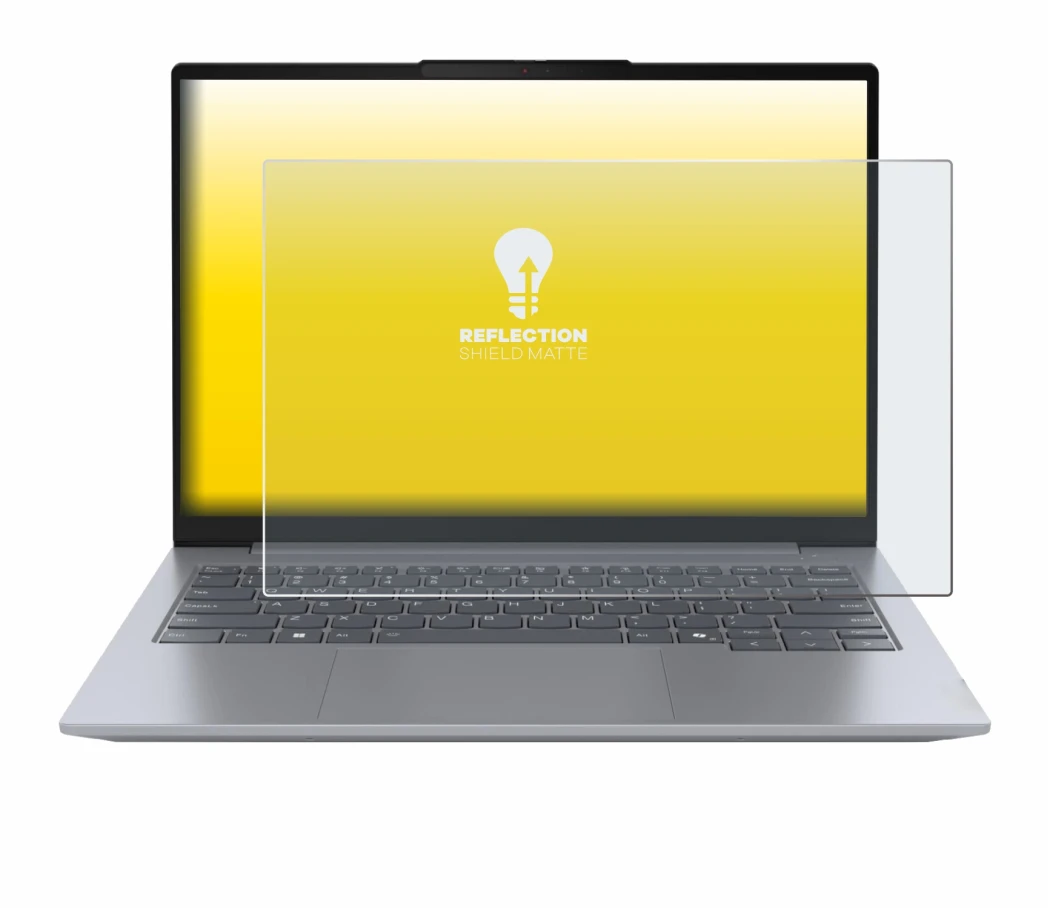 Imagen del dispositivo Lenovo ThinkBook 14 Gen 7 con una amplia variedad de protectores de pantalla.