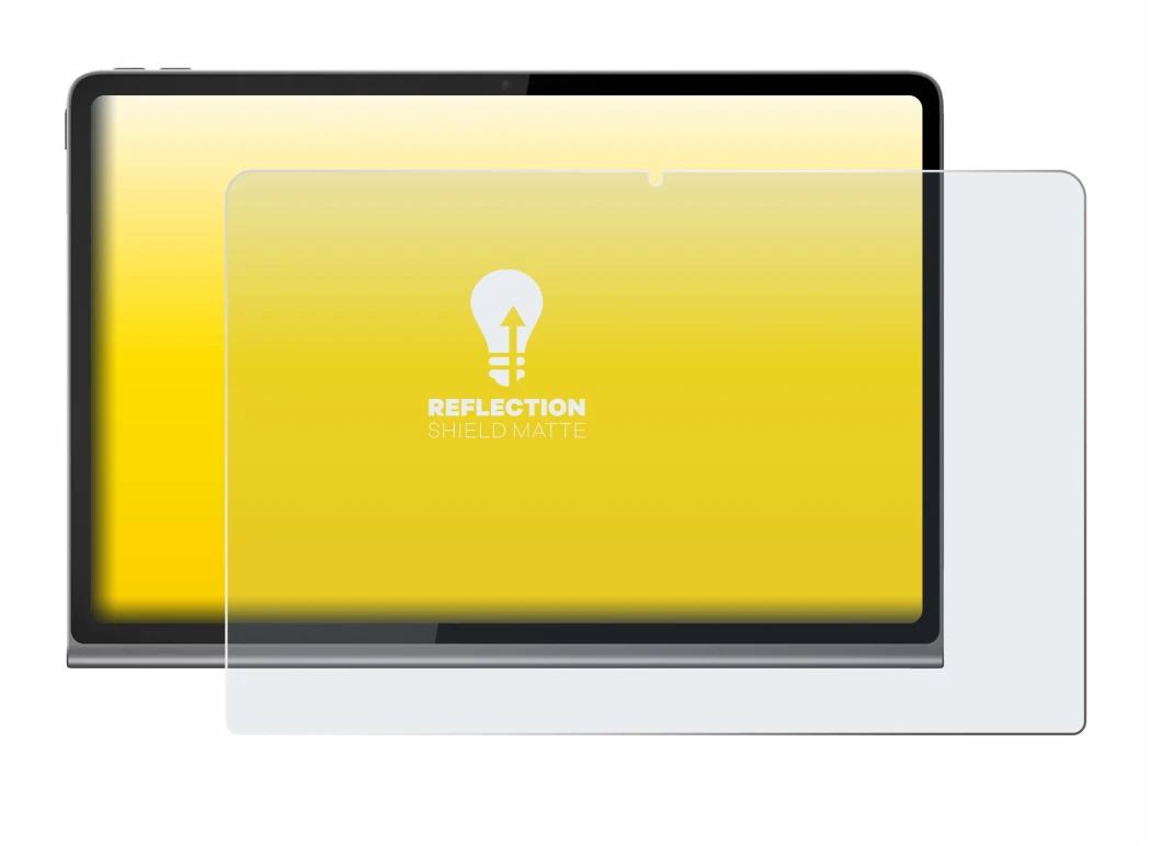 Imagen del dispositivo Lenovo Tab Plus con una amplia variedad de protectores de pantalla.