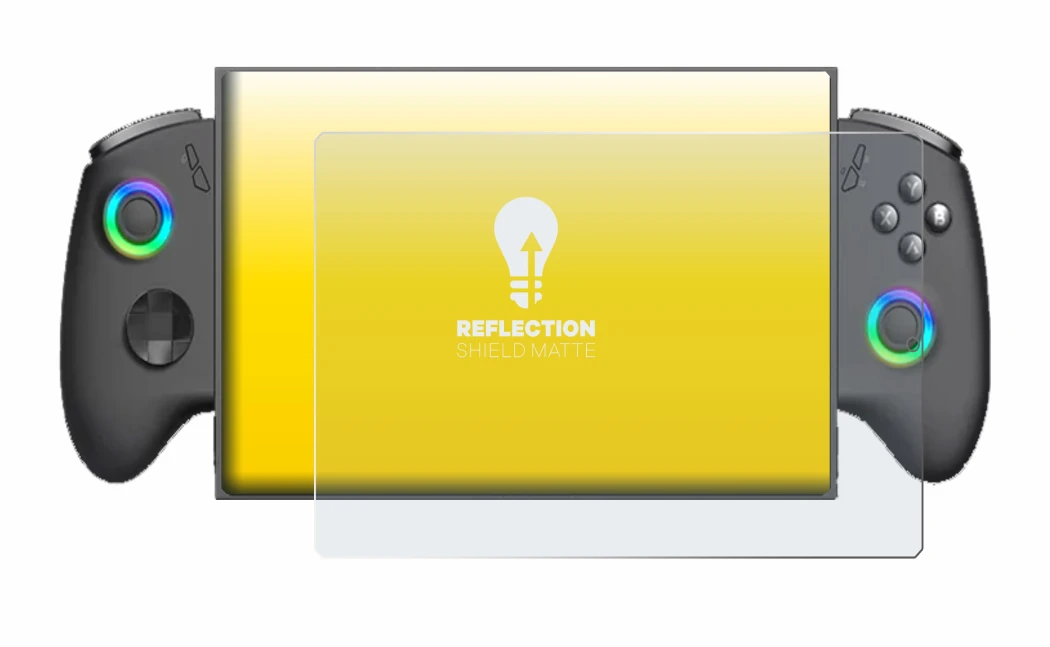 Imagen del dispositivo OneXPlayer X1 Mini con una amplia variedad de protectores de pantalla.