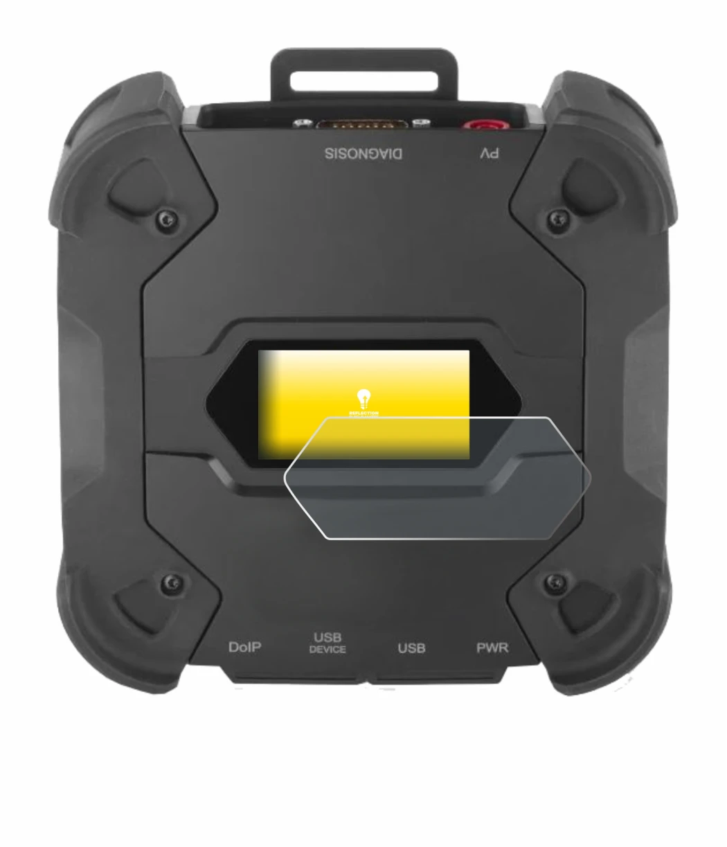 Imagen del dispositivo Texa TXT MULTIHUB con una amplia variedad de protectores de pantalla.