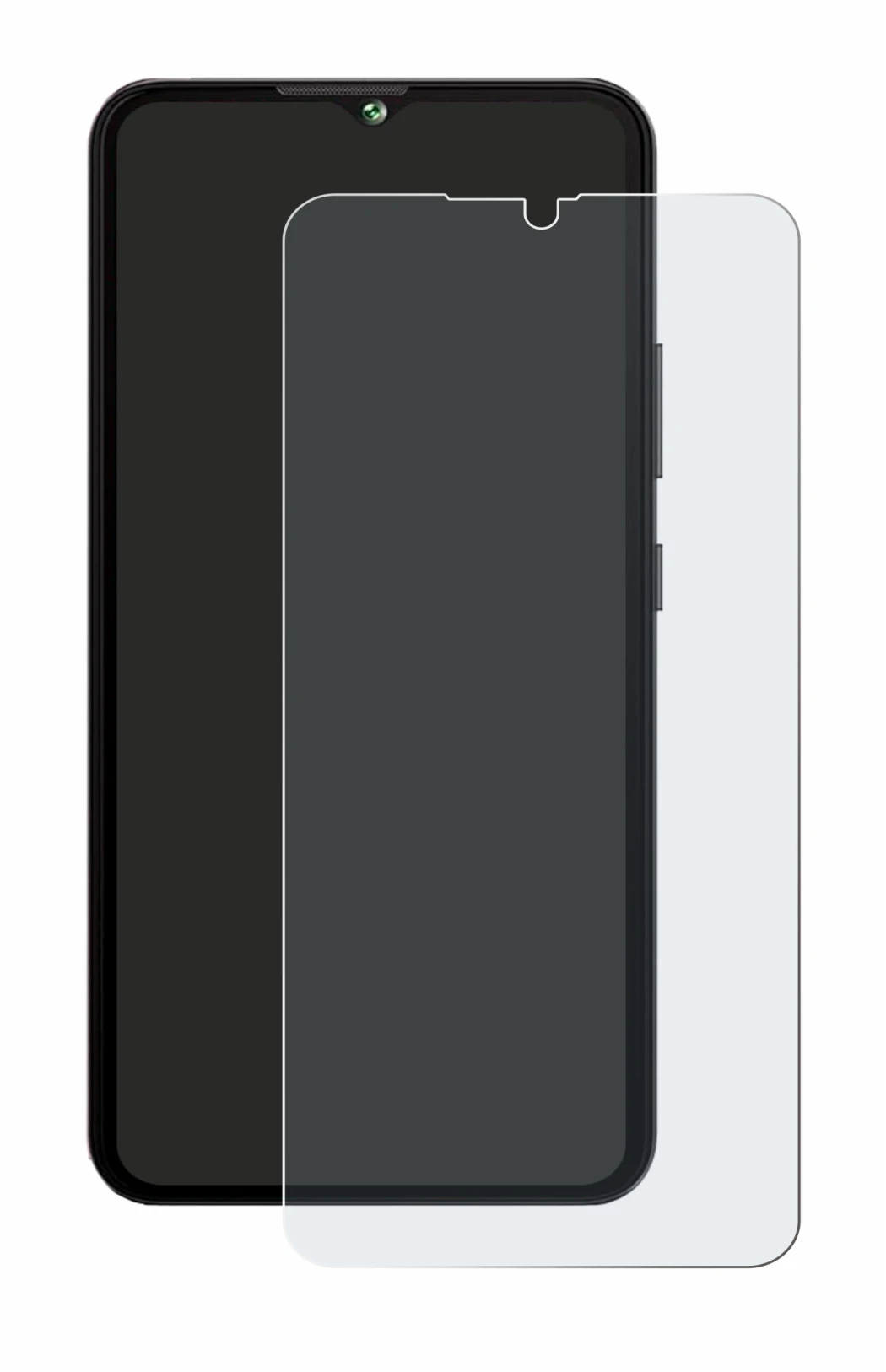 Imagen del dispositivo Cubot A10 con una amplia variedad de protectores de pantalla.