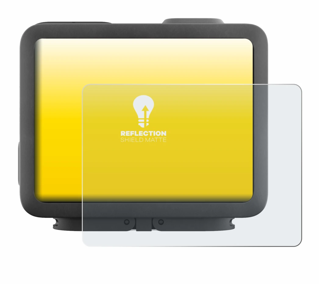 Imagen del dispositivo GoPro Hero 4k con una amplia variedad de protectores de pantalla.