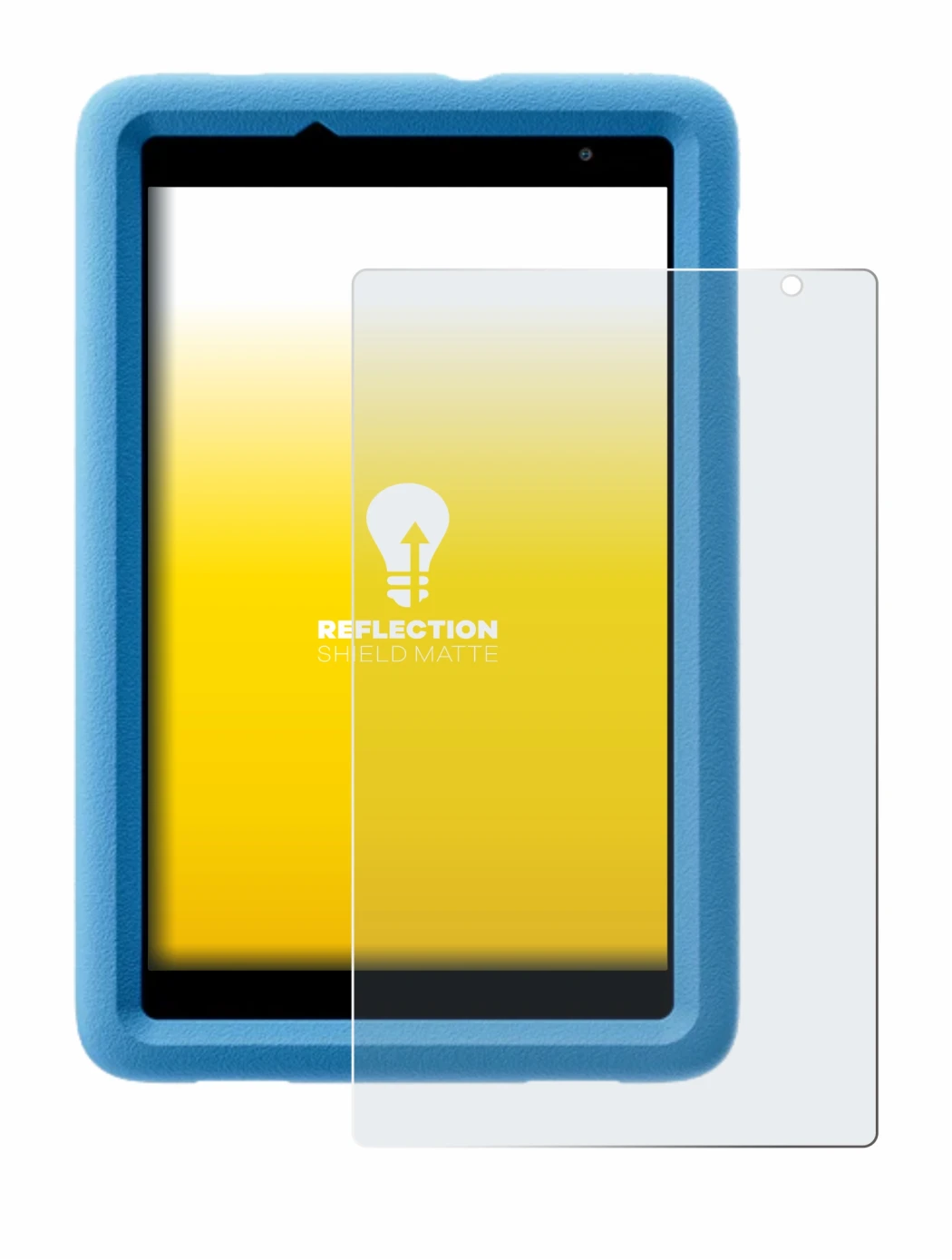 Imagen del dispositivo Blackview Tab A5 Kids con una amplia variedad de protectores de pantalla.